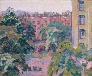 „Mornington Crescent”, 1912 alkotó: Harold Gilman