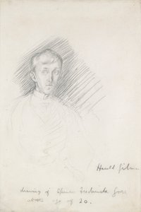 Frederick Spencer Gore portréja 1878-1914, c1911-1912 alkotó: Harold Gilman