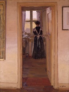 "A konyha", 1908-09 alkotó: Harold Gilman