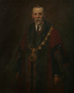 Alderman A. K. Barnett, 1914 körül (olaj, vászon)