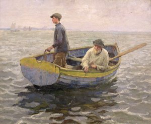 In the Whiting Ground, 1914 körül (olaj, vászon)