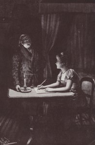 Illusztráció a Vanity Fairhez, William Makepeace Thackeray (litho)