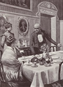 Illusztráció a Vanity Fairhez, William Makepeace Thackeray (litho)
