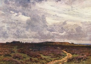 The Sandy Road, Milford Heath (színes litográfia)