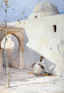 Észak-afrikai nézet alkotó: Harold Swanwick