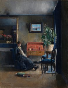 Kék belső. 1883