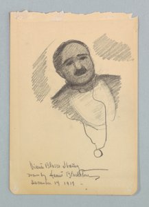 Tanulmány portréhoz, Vicente Blasco Ibañez