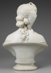 Medúza, 1854 körül (márvány) alkotó: Harriet Goodhue Hosmer