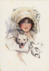 An Elusive Charm (színes litográfia) alkotó: Harrison Fisher