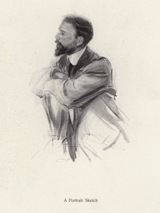 Egy középkorú férfi portréja (litho) alkotó: Harrison Fisher