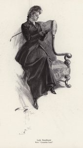 Lady Bazelhurst karaktere a Gyáva udvar című regényéből, George Barr McCutcheon (litho) alkotó: Harrison Fisher