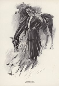 Penelope Drake karaktere a Gyáva udvar című regényből, George Barr McCutcheontól (lithó) alkotó: Harrison Fisher