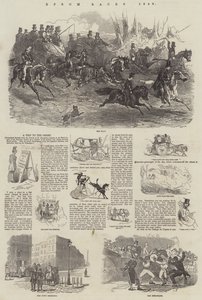 Epsom Races, 1849 alkotó: Harrison William Weir