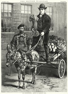 A Costermonger alkotó: Harrison William Weir