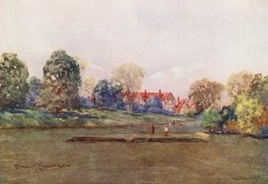 Golfpályák: Barnston, park golf Skóciában (színes litho)
