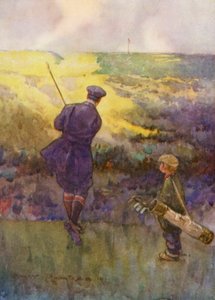 Golfpályák: (színes lithó)