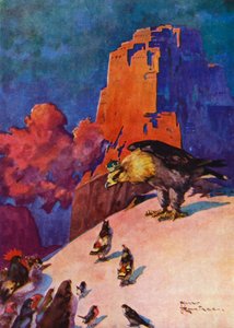 A Kis Partridge ellopott tojásai (színes litó) alkotó: Harry Rountree