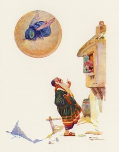 Sárkány a Holdban (színes litó)