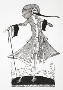 Kékszakállú. alkotó: Harry Clarke