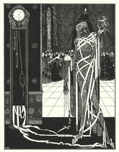 Edgar Allan Poe: A gödör és az inga (litográfia) alkotó: Harry Clarke