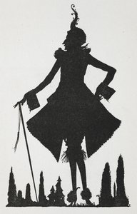 Illusztráció a történethez: „Riquet with the tint”. alkotó: Harry Clarke