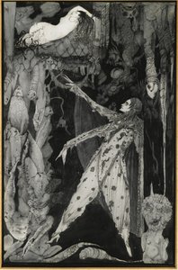 Illusztráció Goethes Fausthoz, 1924-1925 alkotó: Harry Clarke
