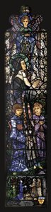 Boldog Julie kétgyermekes, 1927 alkotó: Harry Clarke