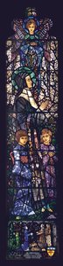 Boldog Julie kétgyermekes, 1927 alkotó: Harry Clarke