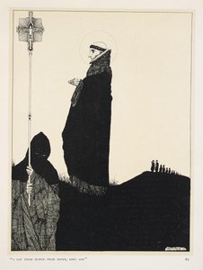A haldokló hazafi. "Régen láttam őket menetelni Doverből" alkotó: Harry Clarke