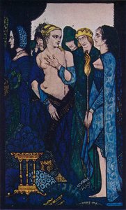 Elneveztük Lucrezia Crivellit és Titians Ladyt, 1910 alkotó: Harry Clarke