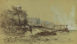 Niagara vízesés alkotó: Harry Fenn