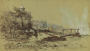 Niagara-vízesés, 1862.
