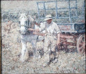 A Plowman (olaj, vászon)