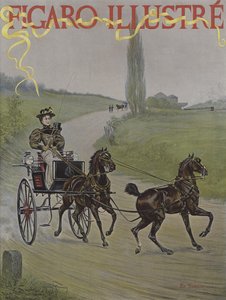 Tandem. A Le Figaro Illustre borítója, 1895. június