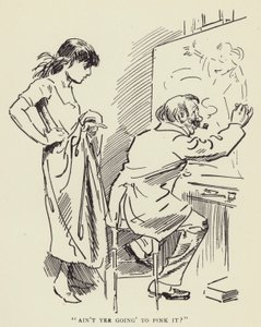 Nem fogod rózsaszínbe tenni? alkotó: Harry Furniss