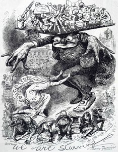 Testületi iskolák. alkotó: Harry Furniss