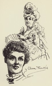 Harriet Coveney és Clara Jecks alkotó: Harry Furniss