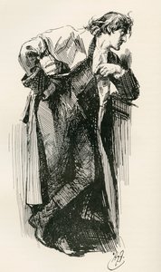 Illusztráció Charles Dickens meséje két városról című regényéhez alkotó: Harry Furniss