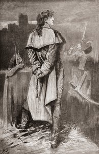Illusztráció Charles Dickens meséje két városról című regényéhez alkotó: Harry Furniss