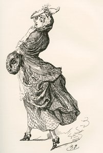 Illusztráció Charles Dickens Barnaby Rudge című regényéhez alkotó: Harry Furniss