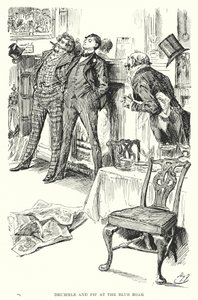 Illusztráció a nagy várakozásokhoz, Charles Dickens (litho) alkotó: Harry Furniss