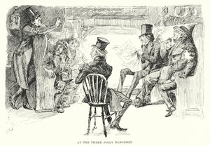 Illusztráció a nagy várakozásokhoz, Charles Dickens (litho) alkotó: Harry Furniss