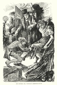Illusztráció a nagy várakozásokhoz, Charles Dickens (litho) alkotó: Harry Furniss