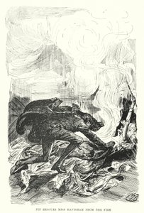 Illusztráció a nagy várakozásokhoz, Charles Dickens (litho) alkotó: Harry Furniss