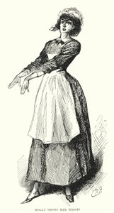 Illusztráció a nagy várakozásokhoz, Charles Dickens (litho) alkotó: Harry Furniss