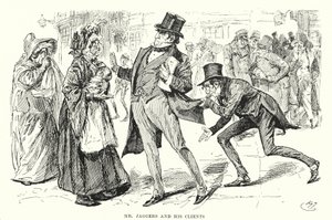 Illusztráció a nagy várakozásokhoz, Charles Dickens (litho) alkotó: Harry Furniss