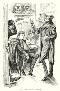 Illusztráció a nagy várakozásokhoz, Charles Dickens (litho) alkotó: Harry Furniss