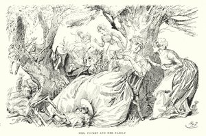 Illusztráció a nagy várakozásokhoz, Charles Dickens (litho) alkotó: Harry Furniss
