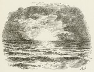 Illusztráció Sylvie és Bruno számára, Lewis Carroll alkotó: Harry Furniss