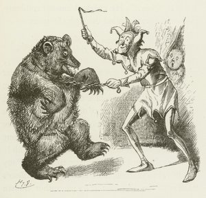 Illusztráció Sylvie és Bruno számára, Lewis Carroll alkotó: Harry Furniss